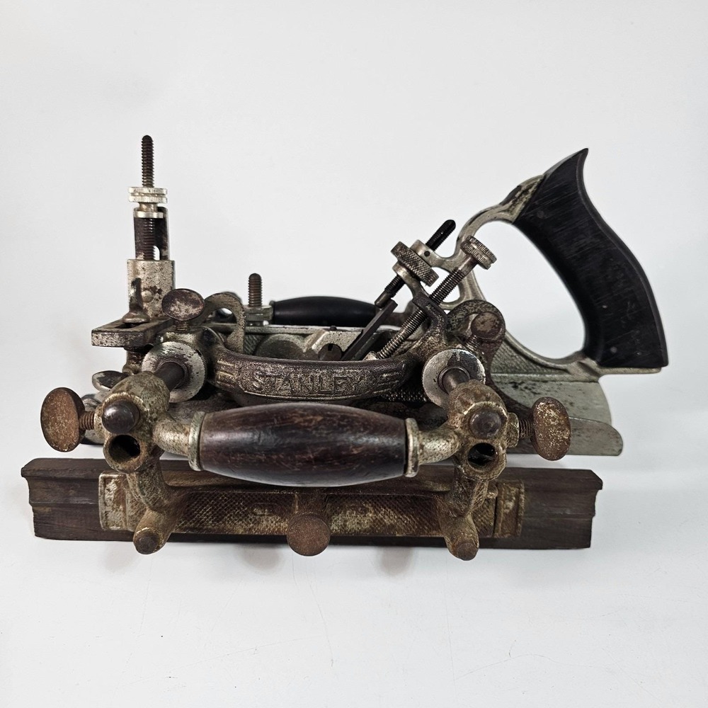Vintage Stanley No. 55 Combination Plane Carpenters Woodworking Tool USA Rare
